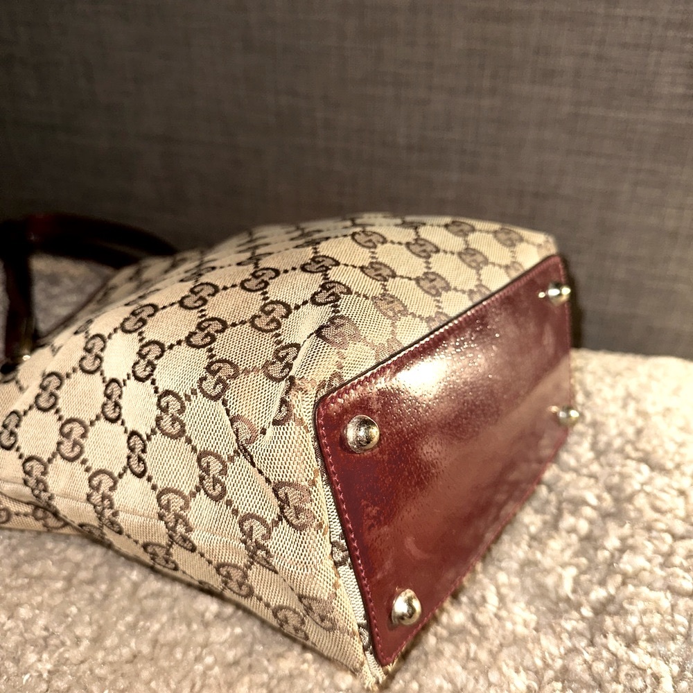 GUCCI ๐ค GG Eclipse Canvas Tote - Picture 6 of 8